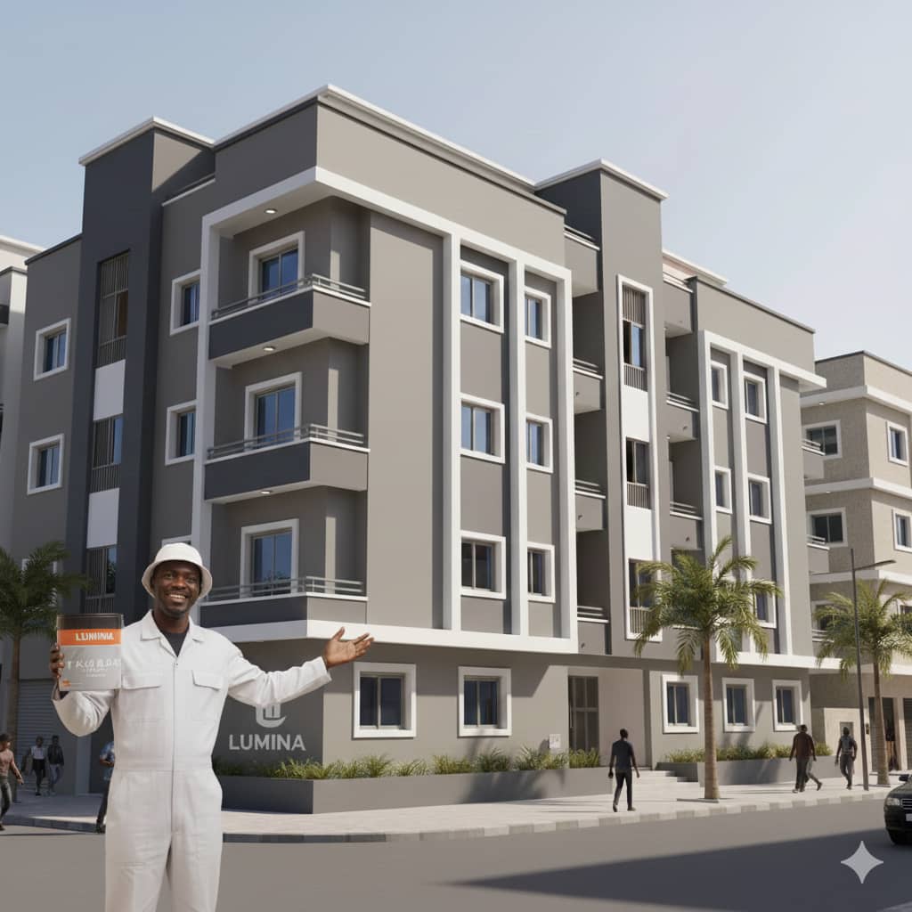 Projet institutionnel LUMINA - Immeuble résidentiel moderne